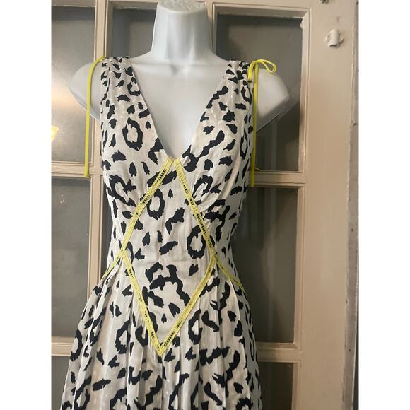 SELF PORTRAIT | Leopard Patterns Sleeveless Dress‎ - Picture 8 of 13